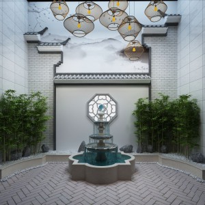 新中式庭院/景观-模型ID【148085】