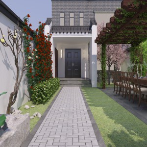 现代庭院/景观花园-模型ID【149522】