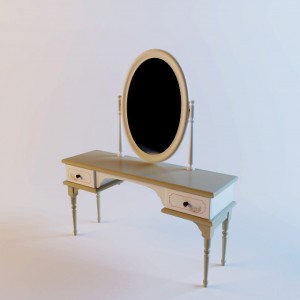 欧式梳妆台-模型ID【159232】