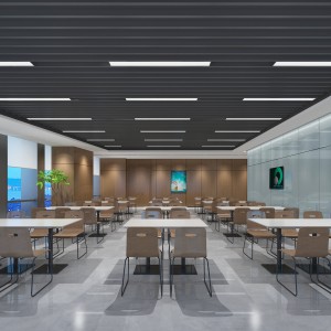 现代办公食堂餐厅-模型ID【163376】
