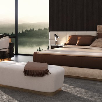 意大利 米洛提 Minotti 现代卧室-模型ID【171316】