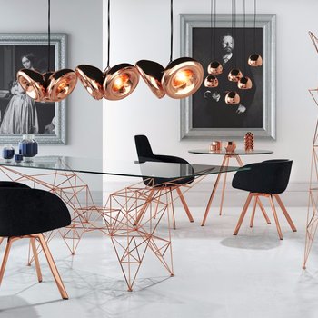 英国 Tom Dixon 现代桌椅吊灯组合-模型ID【171718】