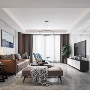 Modern A Living Room-ID:506450869