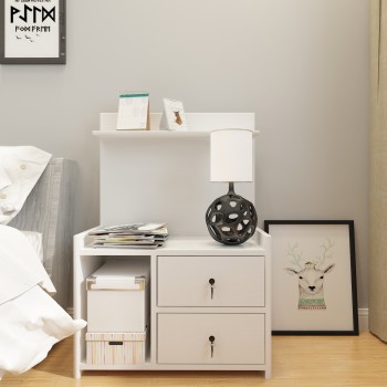 Modern Nordic Style Bedside Cupboard-ID:324778859