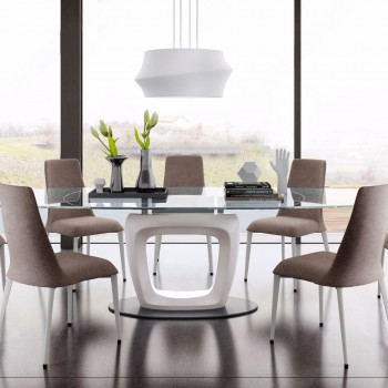 Modern Dining Table And Chairs-ID:121882483