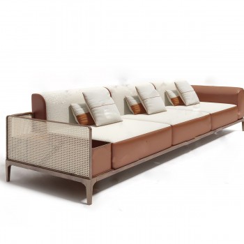 Modern Three-seat Sofa-ID:157221382