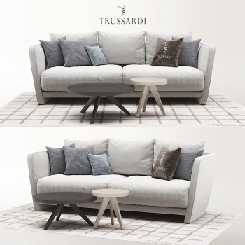 Modern Nordic Style A Sofa For Two-ID:158258892