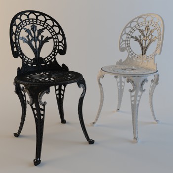 French Style Single Chair-ID:401973188