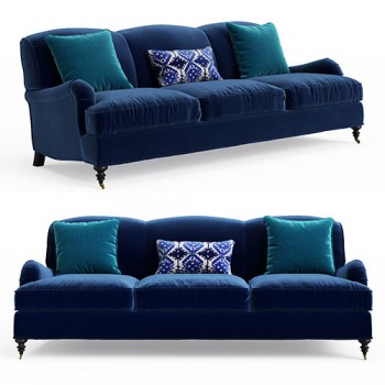 American Style Three-seat Sofa-ID:154076889
