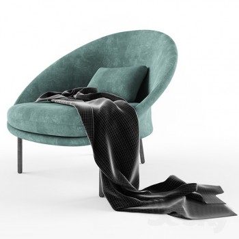 Post Modern Style Lounge Chair-ID:264399776