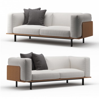 Nordic Style A Sofa For Two-ID:296949242