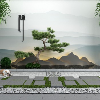 New Chinese Style Garden-ID:549363563