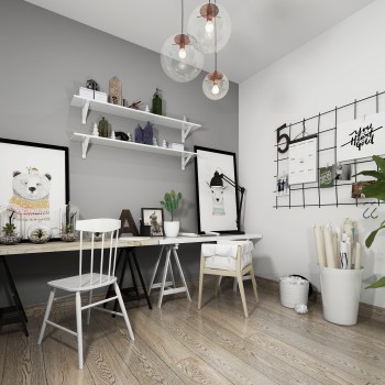 Nordic Style Study Space-ID:706245152