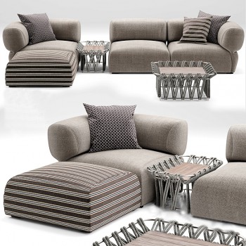Modern Sofa Combination-ID:295194717