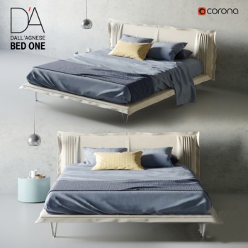 Modern Double Bed-ID:291526396