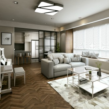 Nordic Style A Living Room-ID:556741653
