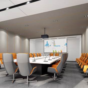 Modern Meeting Room-ID:639432355