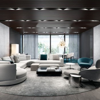 意大利 米诺提 Minotti 现代客餐厅-模型ID【182468】