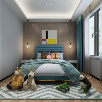 Modern Children's Room-ID:496503142