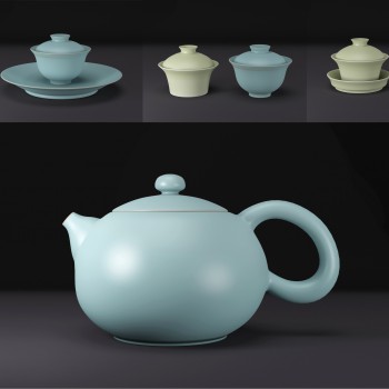 New Chinese Style Tea Set-ID:967468517