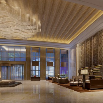 New Chinese Style Lobby Hall-ID:903245695