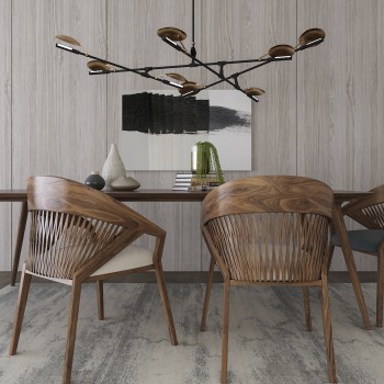 Modern Dining Table And Chairs-ID:463672254