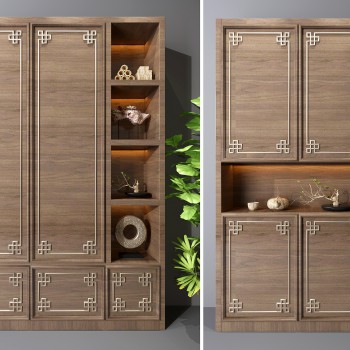 New Chinese Style Shoe Cabinet-ID:514865522