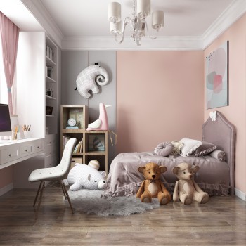 Nordic Style Girl's Room Daughter's Room-ID:208410871