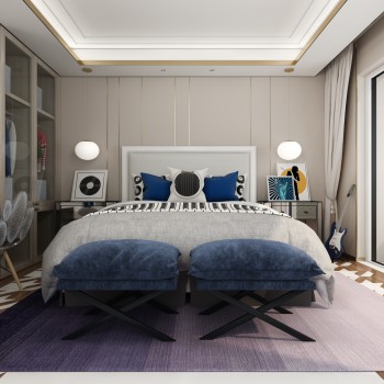 Nordic Style Bedroom-ID:852295342