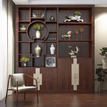 New Chinese Style Decorative Cabinet-ID:684846541