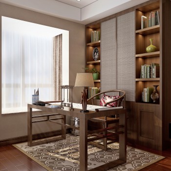 New Chinese Style Study Space-ID:881119581