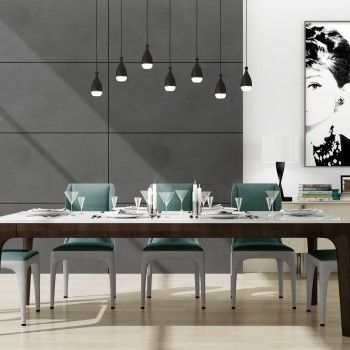 Modern Dining Table And Chairs-ID:499486855