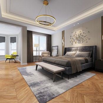 Nordic Style Bedroom-ID:368452785
