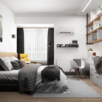 Nordic Style Bedroom-ID:405209496