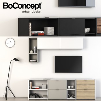Modern Nordic Style TV Cabinet-ID:459345229