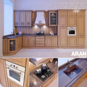 American Style Kitchen Cabinet-ID:996800881