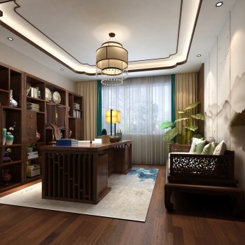 New Chinese Style Study Space-ID:245671787