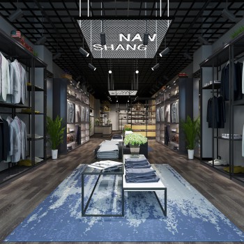 Industrial Style Clothing Store-ID:285224258