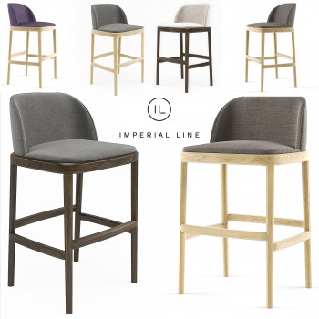 Nordic Style Bar Chair-ID:429026993