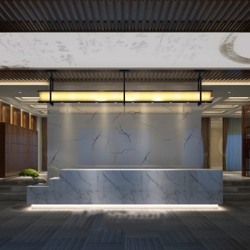 New Chinese Style Lobby Hall-ID:715307962