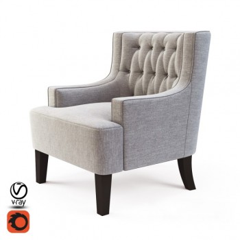 Simple European Style Single Sofa-ID:371564665