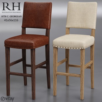American Style Bar Chair-ID:303843933