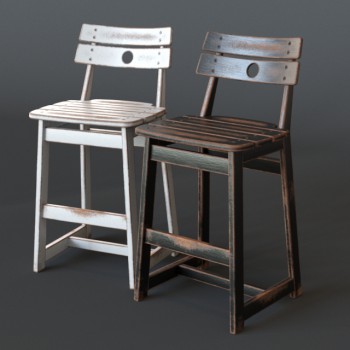 Nordic Style Bar Chair-ID:390283943