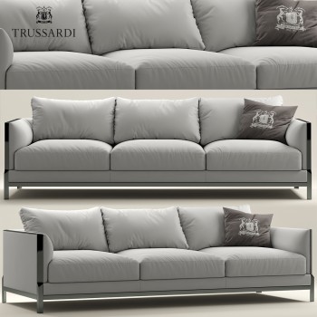 Modern Three-seat Sofa-ID:758716115