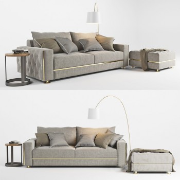 Post Modern Style A Sofa For Two-ID:641032829