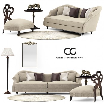Post Modern Style Sofa Combination-ID:743648726