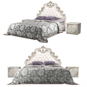 European Style Double Bed-ID:769794338