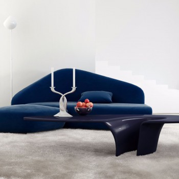 意大利Driade品牌 现代蓝色转角沙发