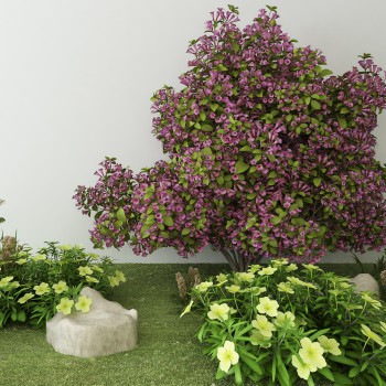 现代树/灌木/花草-模型ID【221278】