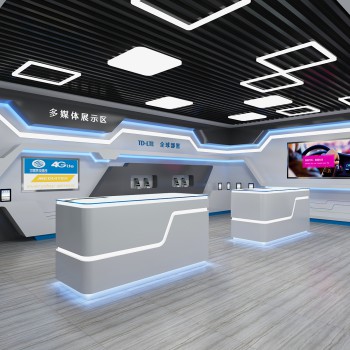 现代展厅-模型ID【225807】